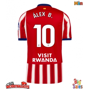 Atletico Madrid Alex Baena #10 Replica Home Stadium Shirt 2026-27 Short Sleeve